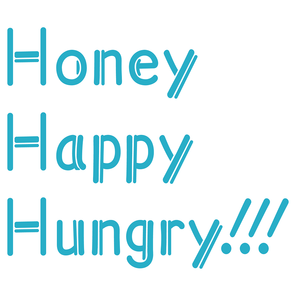 タイトルロゴ_Honey Happy Hungry!!!